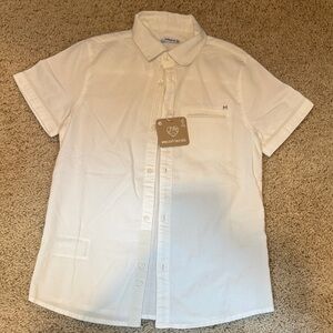 NWT Mayoral Boys’ Classic Cream Button Down Shirt